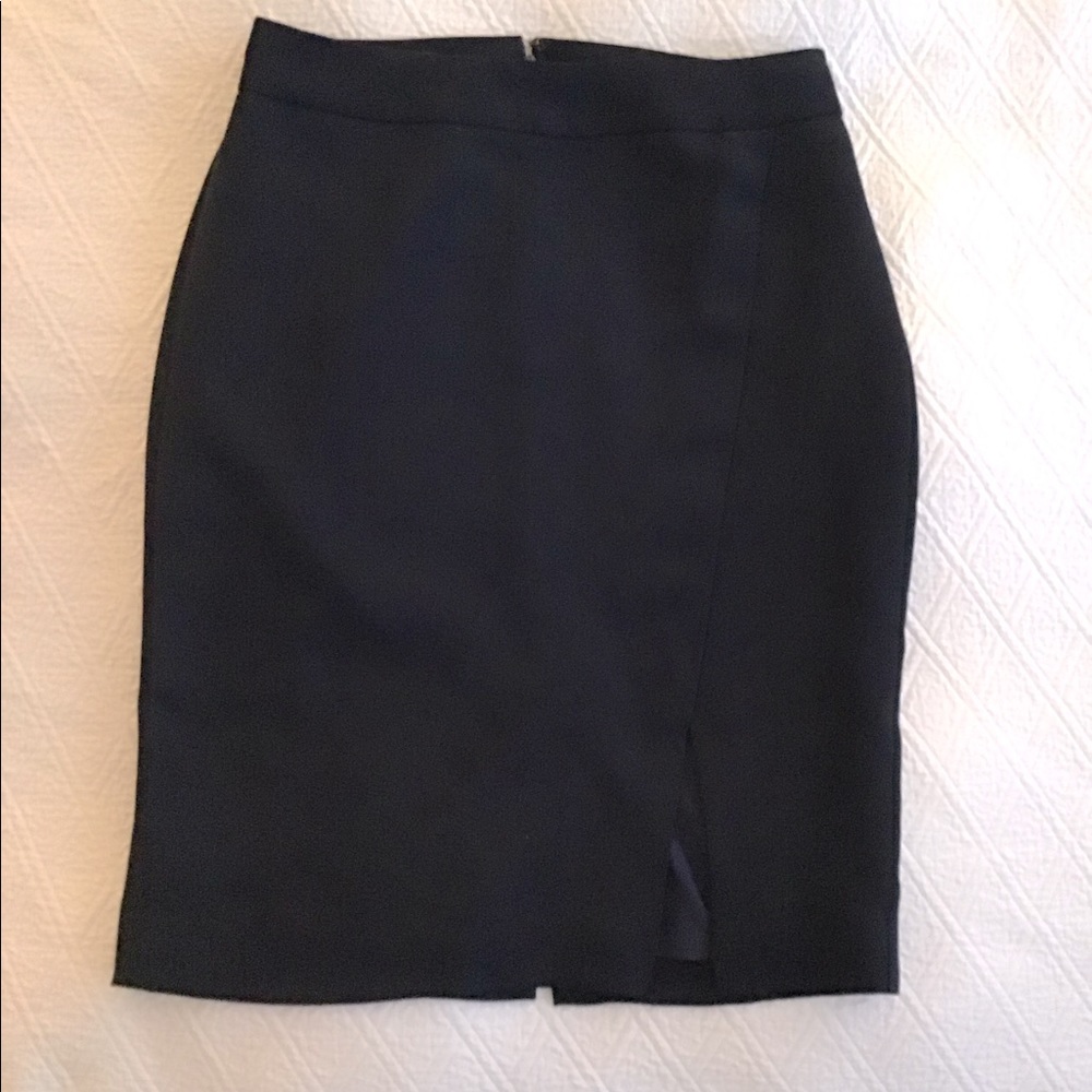 Talbots Straight Skirt Indigo Blue Size 4P